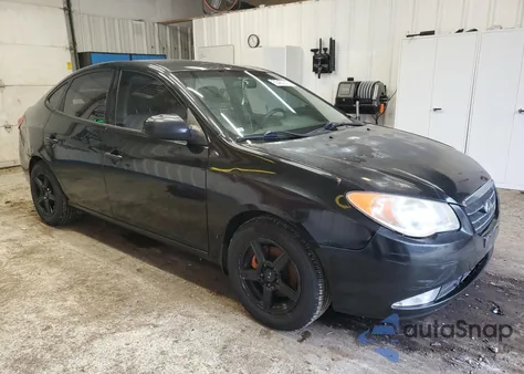 2010 Hyundai Elantra Blue z USA, uszkodzony, nr VIN KMHDU4AD3AU984281